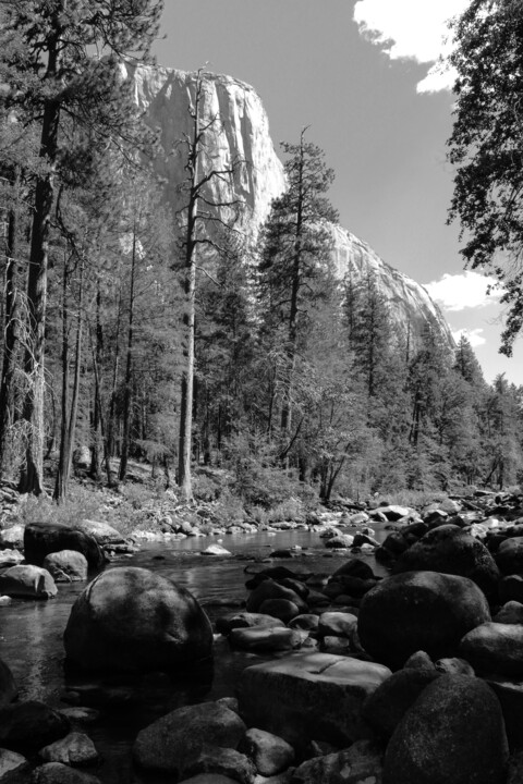 Photographie intitulée "Yosemite" par Amelie Metzger, Œuvre d'art originale, Photographie numérique