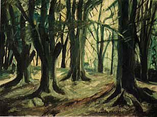 Painting titled "LAND SCAPE" by Khatri Aamir, Original Art,