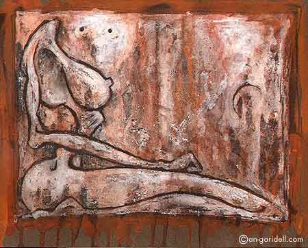 Sell - Painting ©2006 by Yann Le Rousic -