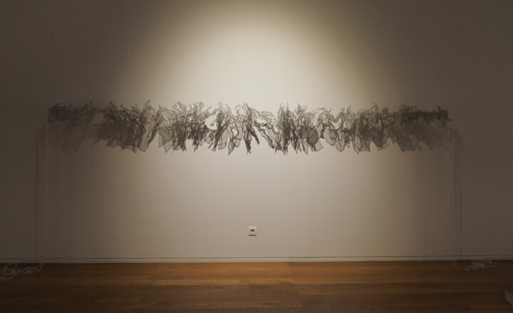 Sculpture intitulée ""E tudo o quanto de…" par Ana Lima-Netto, Œuvre d'art originale, Aluminium