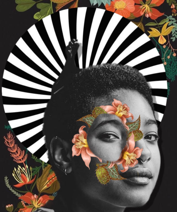 Collages titled "Willow Smith" by Lonven'S Art Collage, Original Artwork, Photo Montage