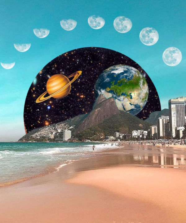 Collages intitulée "Rio de Janeiro" par Lonven'S Art Collage, Œuvre d'art originale, Photo montage