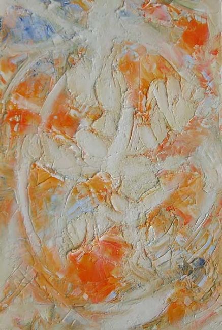 Peinture intitulée "La folie des rondel…" par Ana De Medeiros, Œuvre d'art originale, Huile