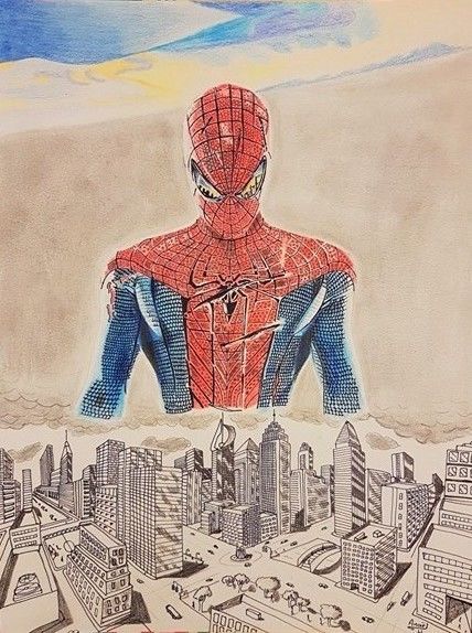My Amazing Spider Man, Dibujo por Anael Hoffschneider | Artmajeur