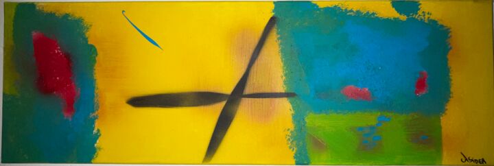 Peinture intitulée "Lumière" par Anais Sider, Œuvre d'art originale, Acrylique