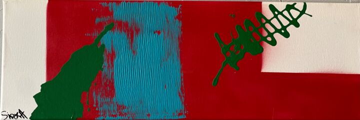 Pintura titulada "Libre" por Anais Sider, Obra de arte original, Acrílico Montado en Bastidor de camilla de madera