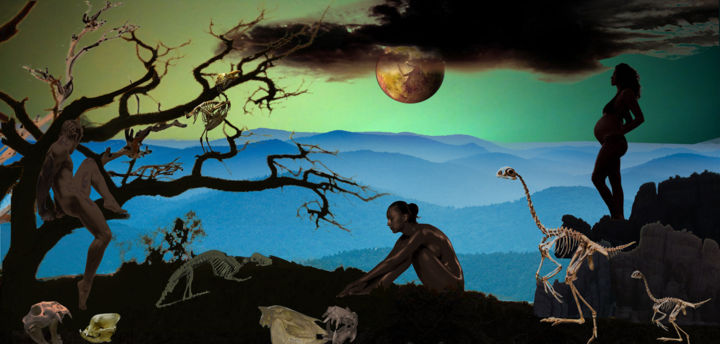 Arte digitale intitolato "lets-dream-green-to…" da Ana Krleza, Opera d'arte originale