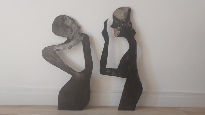 雕塑 标题为“Miragem” 由Anamaria Vieira, 原创艺术品, 金属