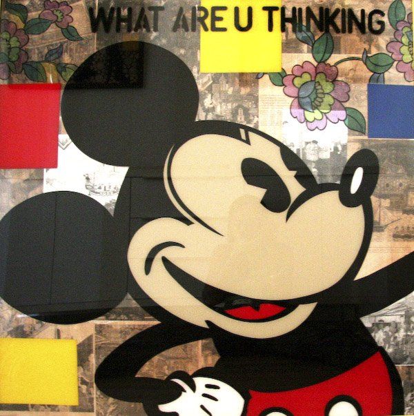 Картина под названием "What are u thinking" - Anan, Подлинное произведение искусства