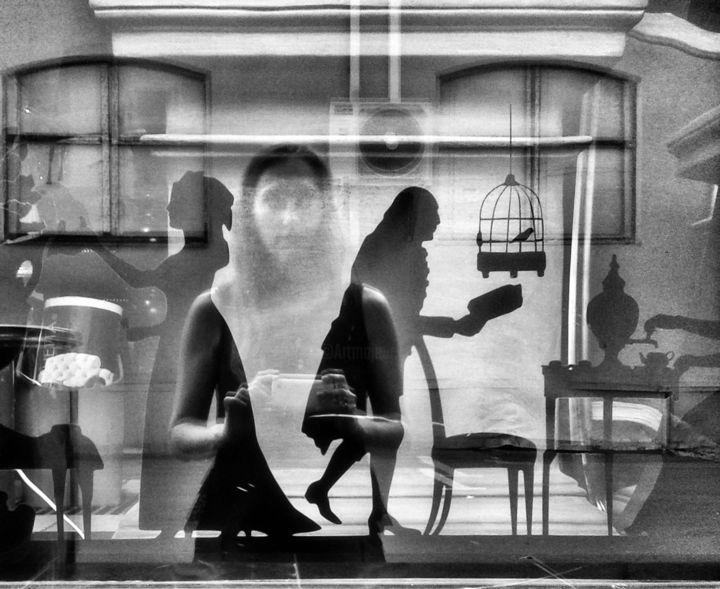 Fotografia intitulada "reflection.jpg" por Anastasia Potekhina, Obras de arte originais, Fotografia digital