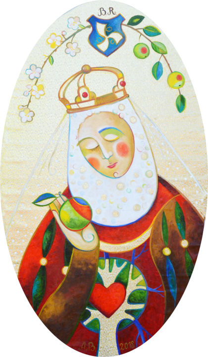 「Самотная Барбара」というタイトルの絵画 Anastasiya Balyshによって, オリジナルのアートワーク