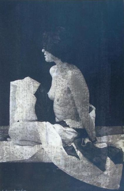 "Model-1" başlıklı Tablo Anatoly Baratynsky tarafından, Orijinal sanat