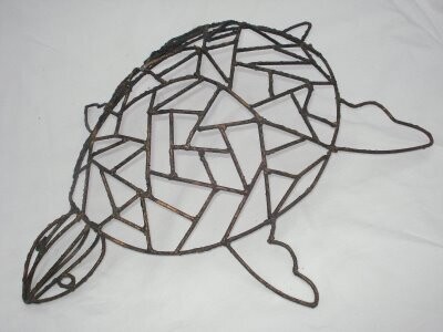 Escultura intitulada "Tartaruga" por Anderson Dias, Obras de arte originais