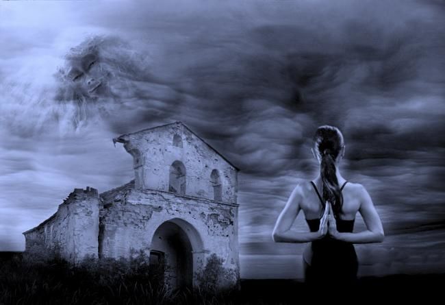 Fotografie mit dem Titel "Perdiendo mi religi…" von Gustavo Horacio Andino, Original-Kunstwerk