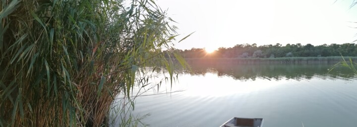 Fotografia zatytułowany „Szelid Lake” autorstwa András Lamp, Oryginalna praca, Fotografia cyfrowa