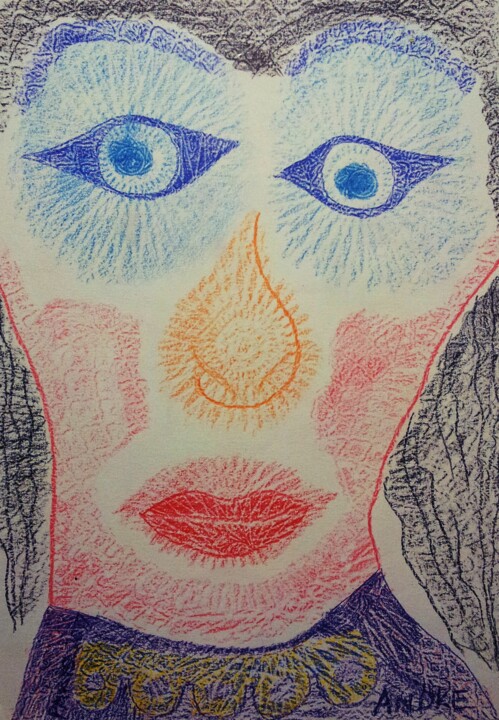 Dessin intitulée "Alex of Wonderland" par André Cronje (shineandre), Œuvre d'art originale, Crayon