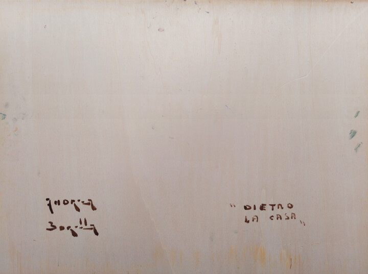 Garden With Stream (Behind The House) , Malerei von Andrea Borella