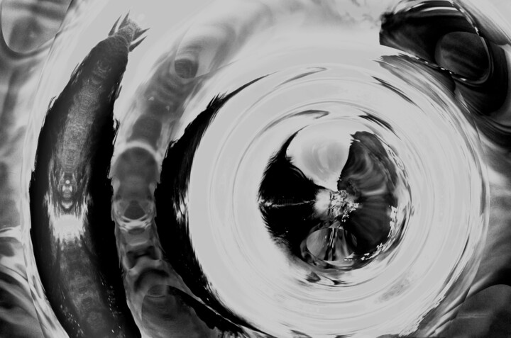 摄影 标题为“Water turbines” 由Andrea Cattin, 原创艺术品, 数码摄影