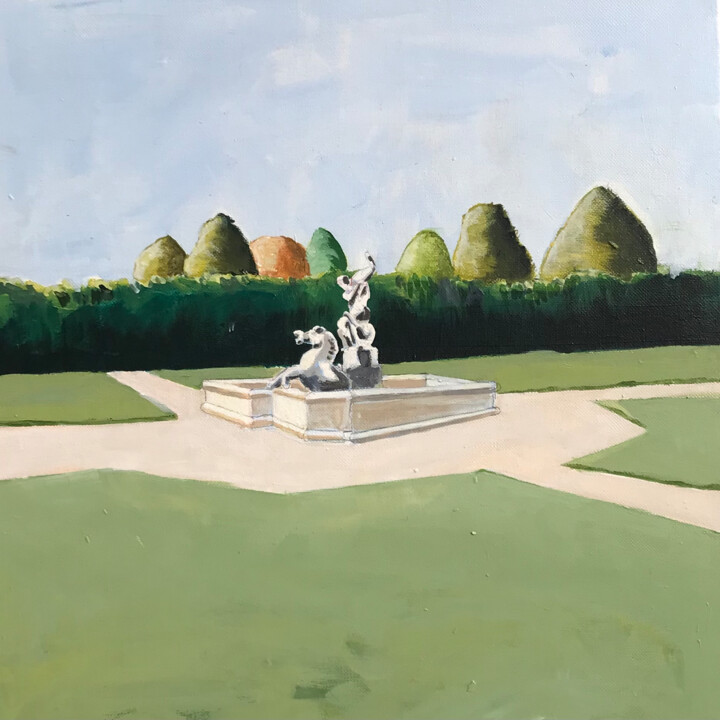 Peinture intitulée "PARCO_01" par Andrea Francesco Luigi Granchi, Œuvre d'art originale, Acrylique Monté sur Châssis en bois