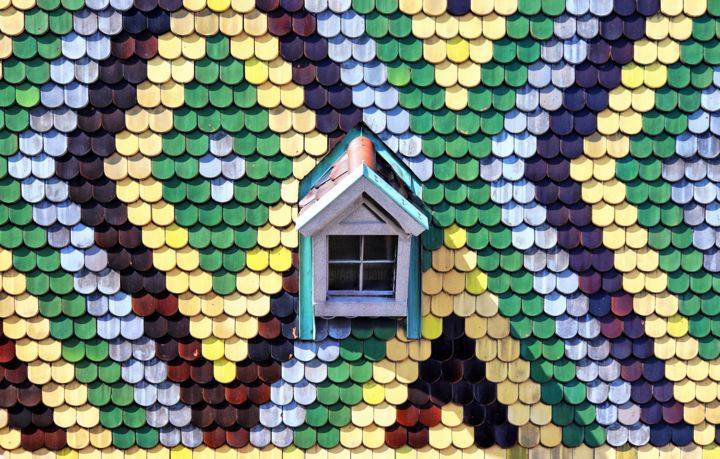 "Window roof" başlıklı Fotoğraf Andrea Klyscz tarafından, Orijinal sanat, Dijital Fotoğrafçılık
