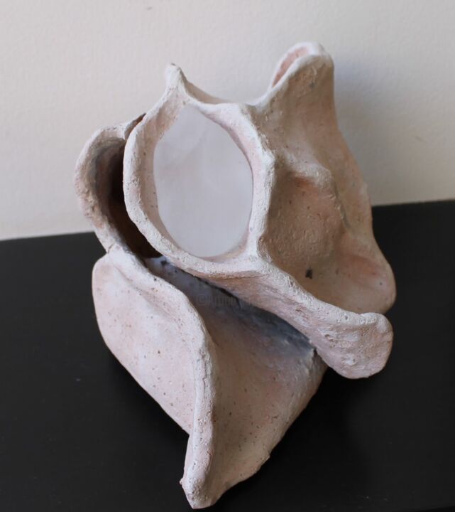 Sculpture titled "Wacharu( des grotte…" by Andrea Luna (Lunarte), Original Artwork, Ceramics