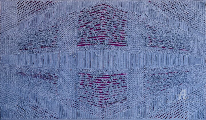 Textielkunst,  39x75,2 in 