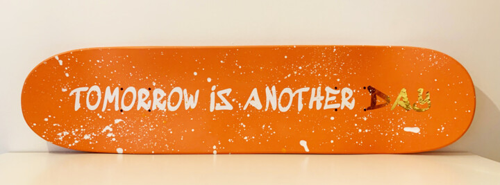 Sculpture titled "Tomorrow is another…" by Andrea Van Der Hoeven, Original Artwork, Wood Mounted on Wood Panel