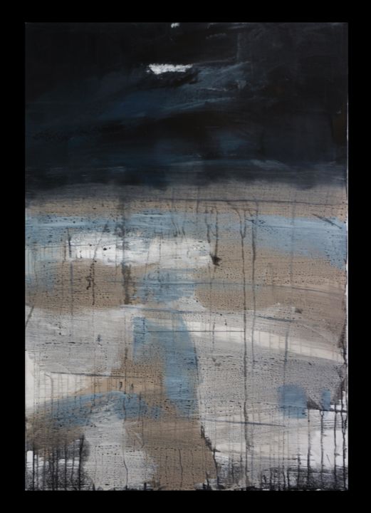 Pittura intitolato "spazi-cm-80-x-100-o…" da Andrea Boldrini, Opera d'arte originale,