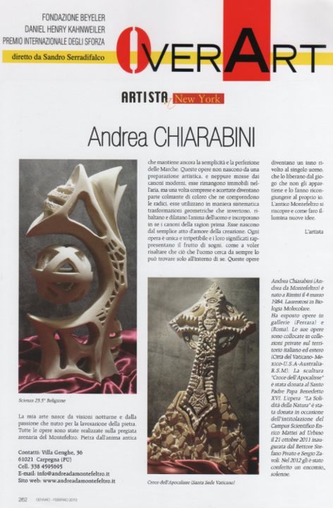 Sculpture titled "Andrea da Montefelt…" by Andrea Da Montefeltro, Original Artwork