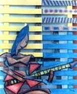Escultura intitulada "Moça tocando violão…" por Andréa Dórea, Obras de arte originais