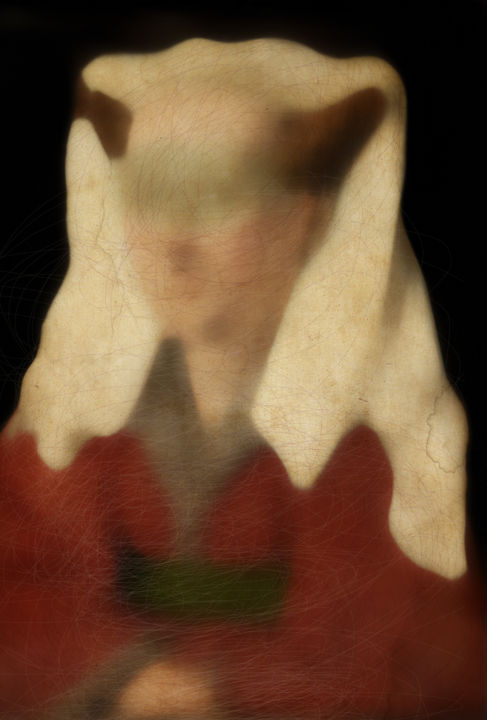 Arte digitale intitolato "ritratto di margare…" da Andrea Pisano, Opera d'arte originale, Pittura digitale