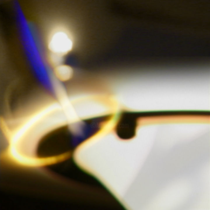 Digital Arts titled "Blur no 1" by André Bazinet, Original Art, Photo Montage Mounted on Other rigid panel
