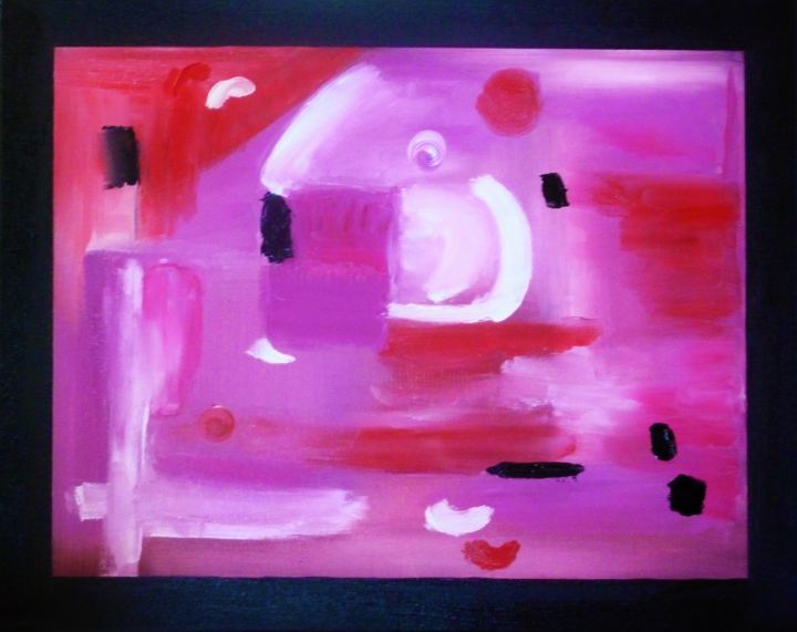 Painting titled "envolee-2.jpg" by Passion Rebelle, Original Artwork, Oil