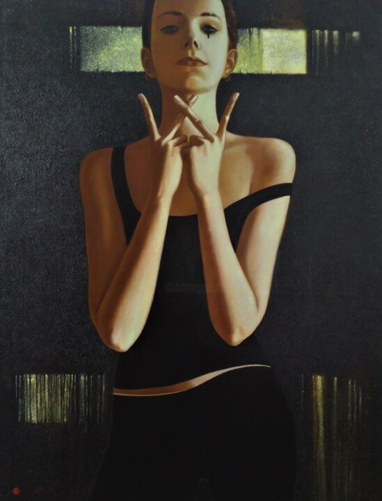 Картина под названием ""W"" - Andrei Buryak, Подлинное произведение искусства, Масло