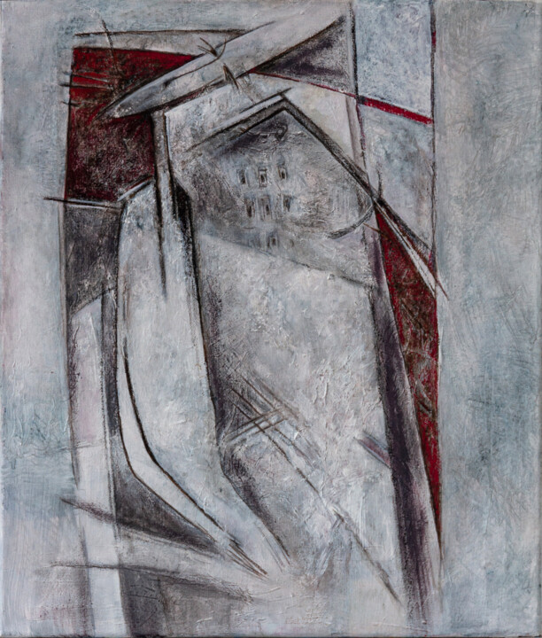 Картина под названием "... our Houses will…" - Andrei Dukhounikau, Подлинное произведение искусства, Пастель