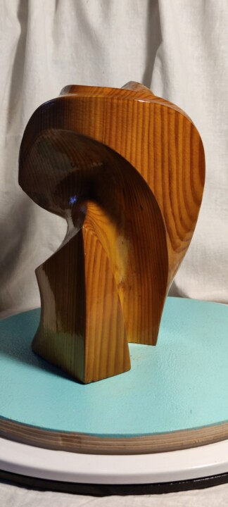 Sculpture intitulée "Troll" par Андрей Латышев, Œuvre d'art originale, Bois
