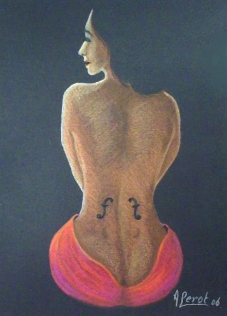 Peinture intitulée "Julie Pomme" par André Lerot, Œuvre d'art originale, Huile