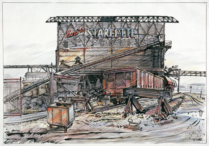 Dessin intitulée "starlette.jpg" par André Rollet, Œuvre d'art originale,