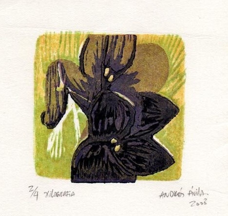 Dibujo titulada "Andre´s Avila. Unti…" por Andrés Ávila, Obra de arte original