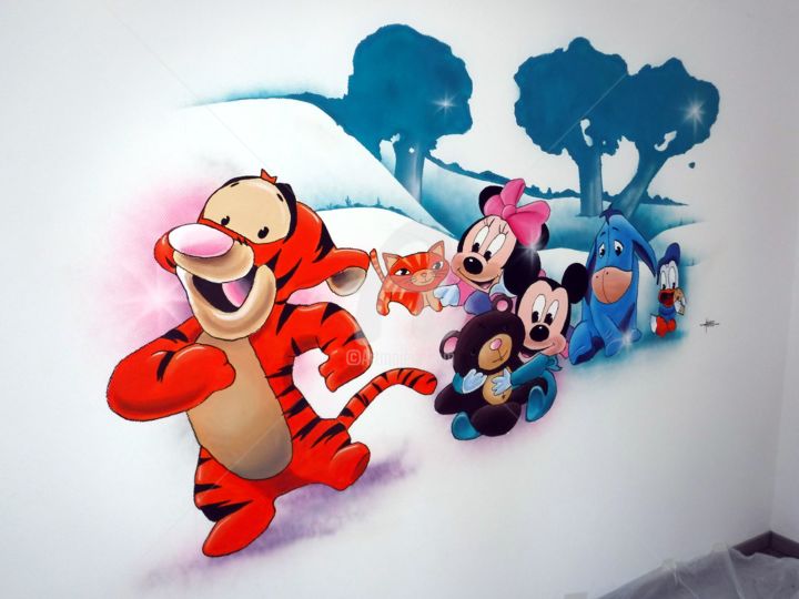 Disney Painting By Frederic Andres Artmajeur