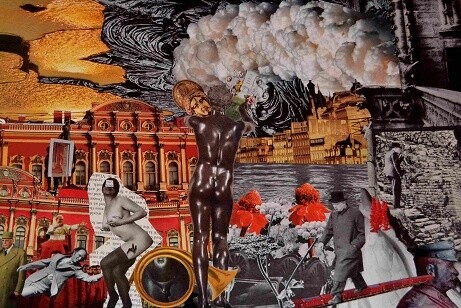 Collages intitolato "In the Sweat of the…" da Andrew Mclaughlin, Opera d'arte originale