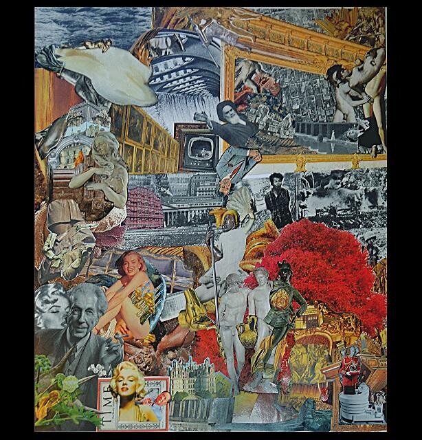 Collages intitolato "The Golden Age of S…" da Andrew Mclaughlin, Opera d'arte originale