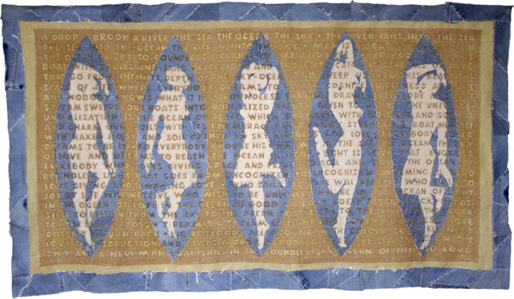 Tekstil Sanatı,  46,5x80,3 in 
