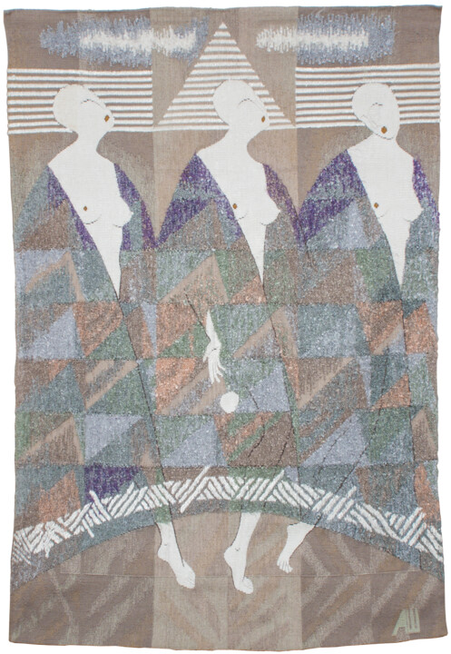 Art textile,  64,2x43,3 in 