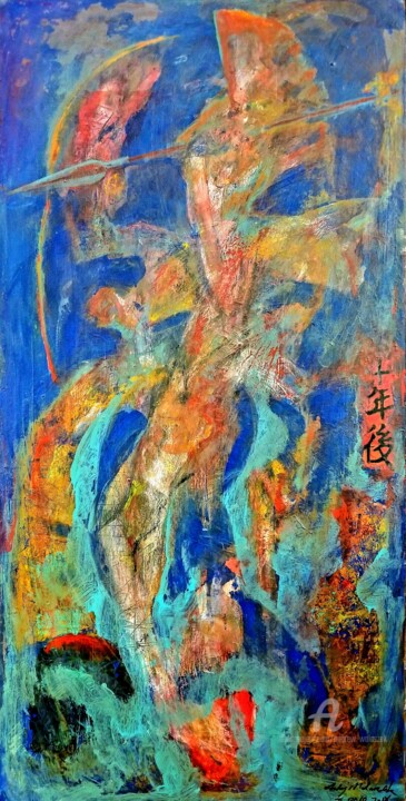 Ζωγραφική,  48x24 in 