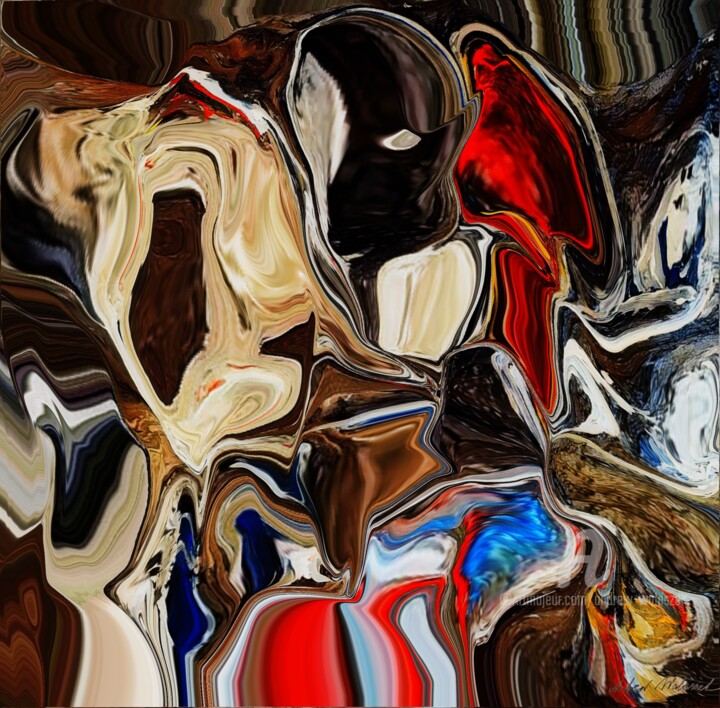 Digital Arts titled "Cardinal" by Andrew Walaszek, Original Artwork, Digital Painting