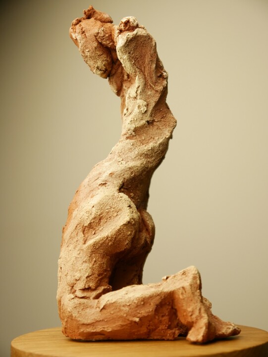 雕塑 标题为“A second before the…” 由Andrew Gangan, 原创艺术品, 兵马俑