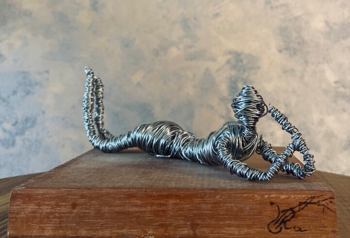 Sculpture titled "If you don't know w…" by Andruscara Ra, Original Artwork, Wire