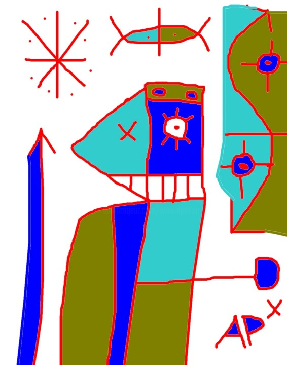 Digitale Kunst mit dem Titel "sstitre319.jpg" von Andy Pilgrimm, Original-Kunstwerk