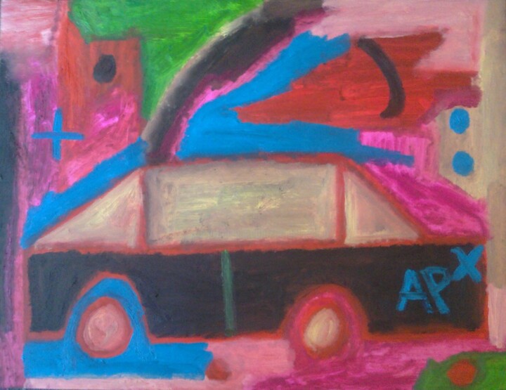 Painting titled "voiture18.jpg" by Andy Pilgrimm, Original Artwork, Other